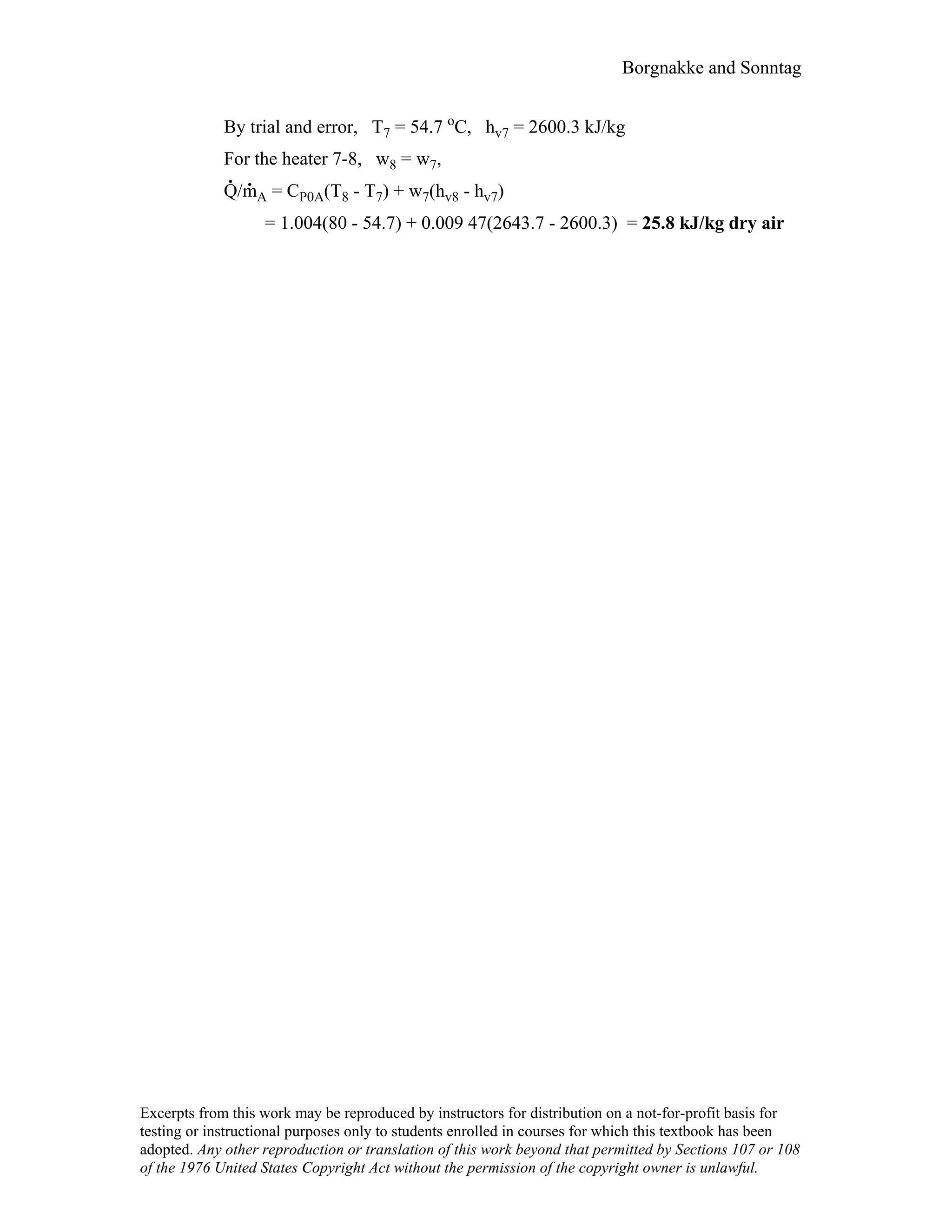 Thermodynamic solutions