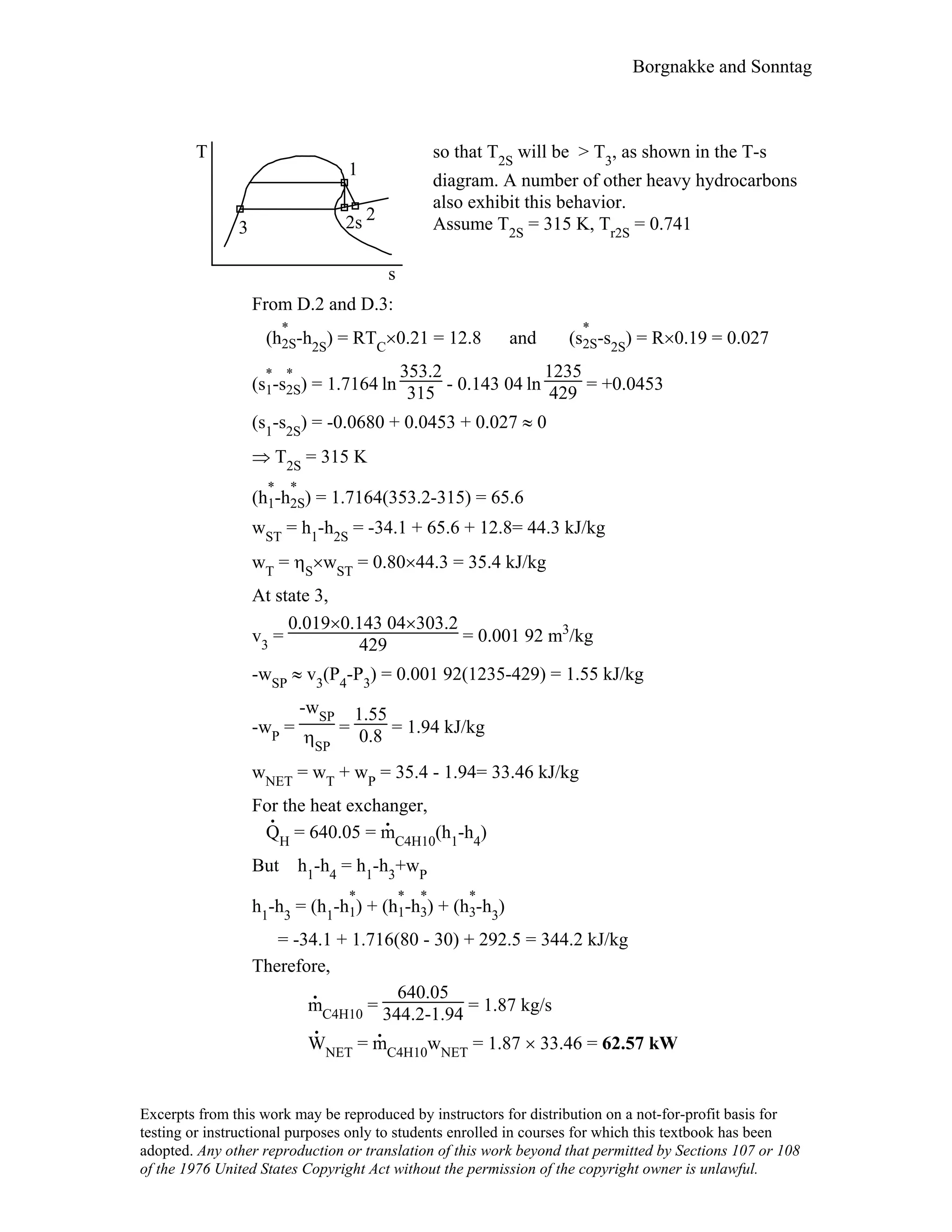Thermodynamic solutions