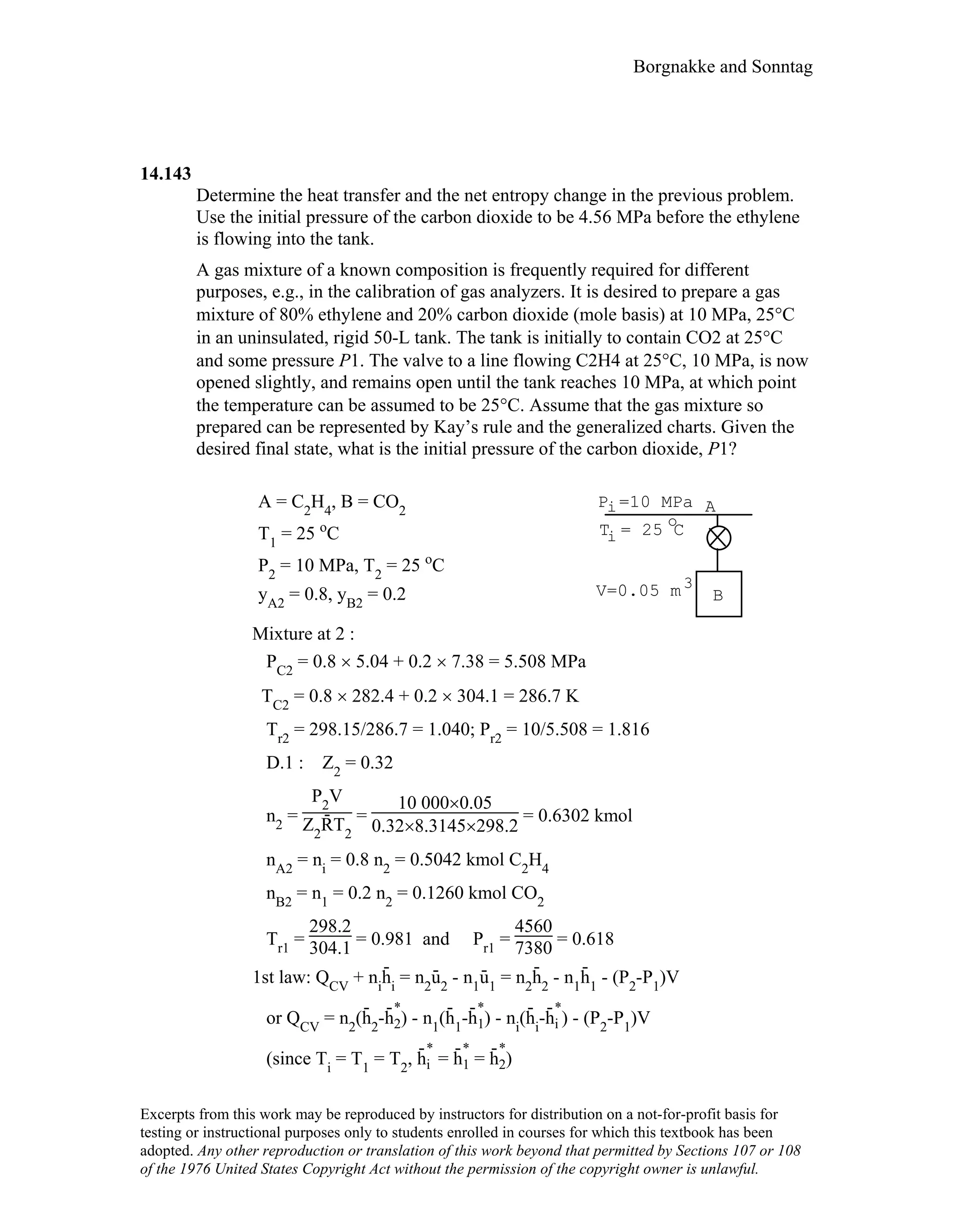 Thermodynamic solutions