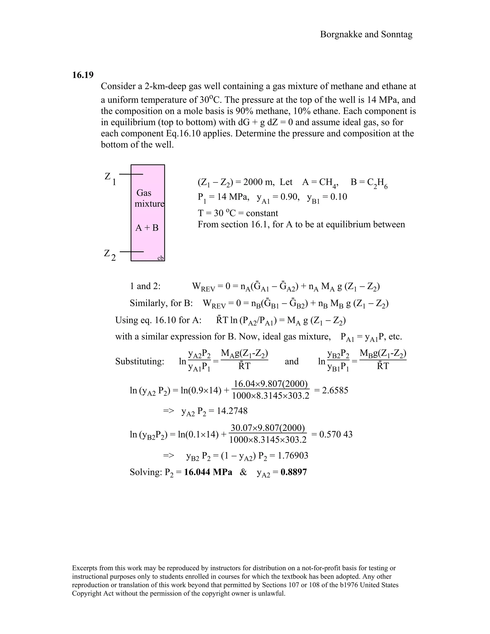 Thermodynamic solutions