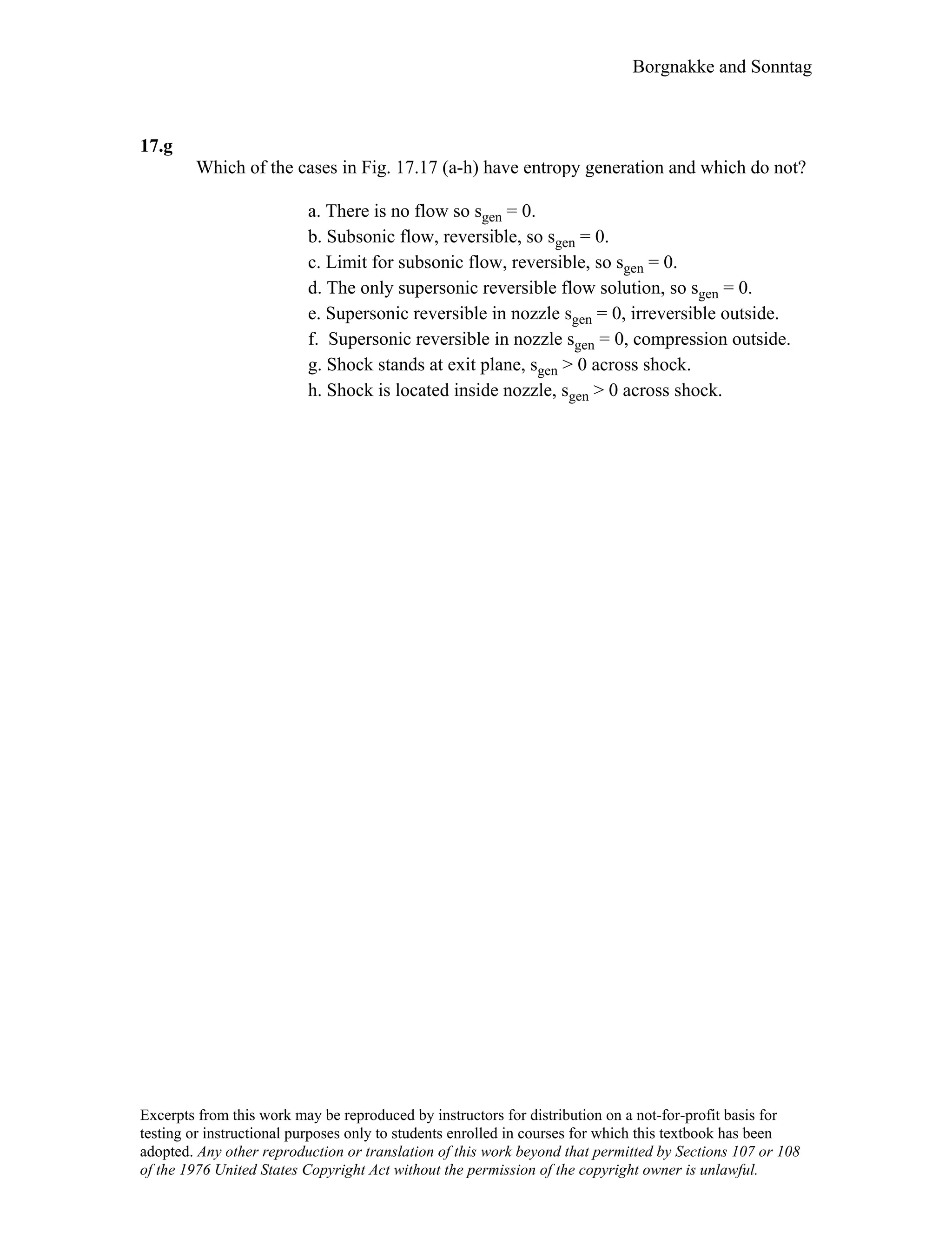 Thermodynamic solutions