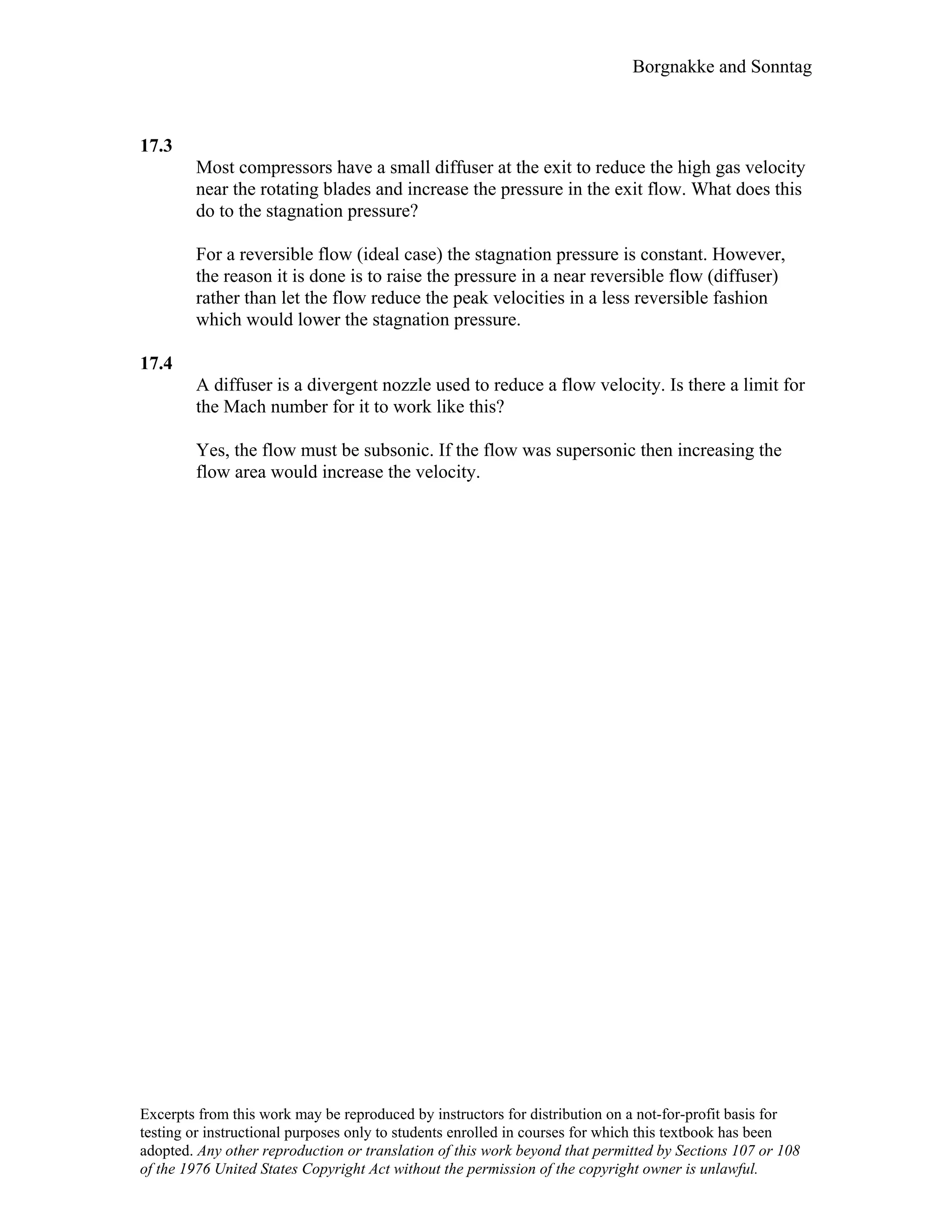 Thermodynamic solutions