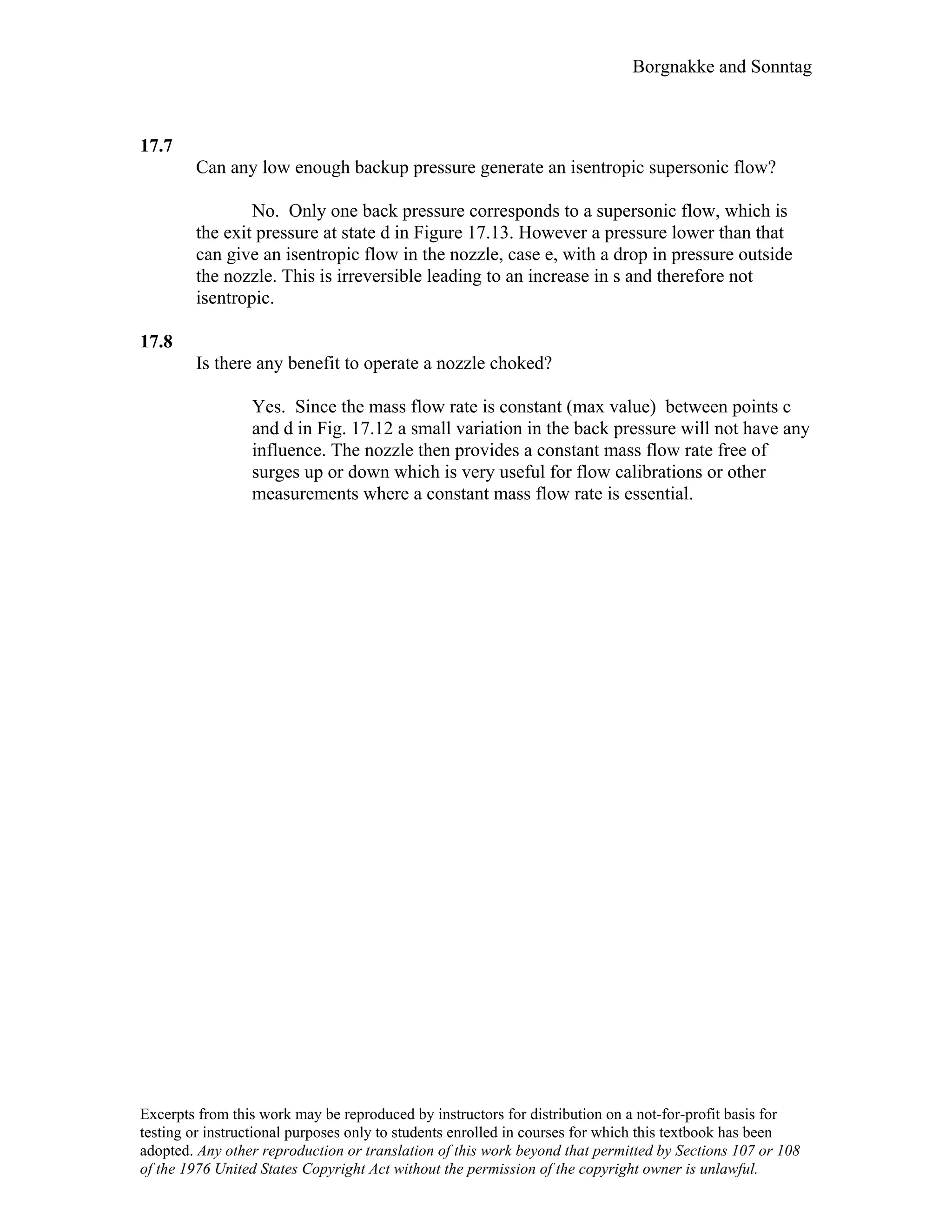Thermodynamic solutions