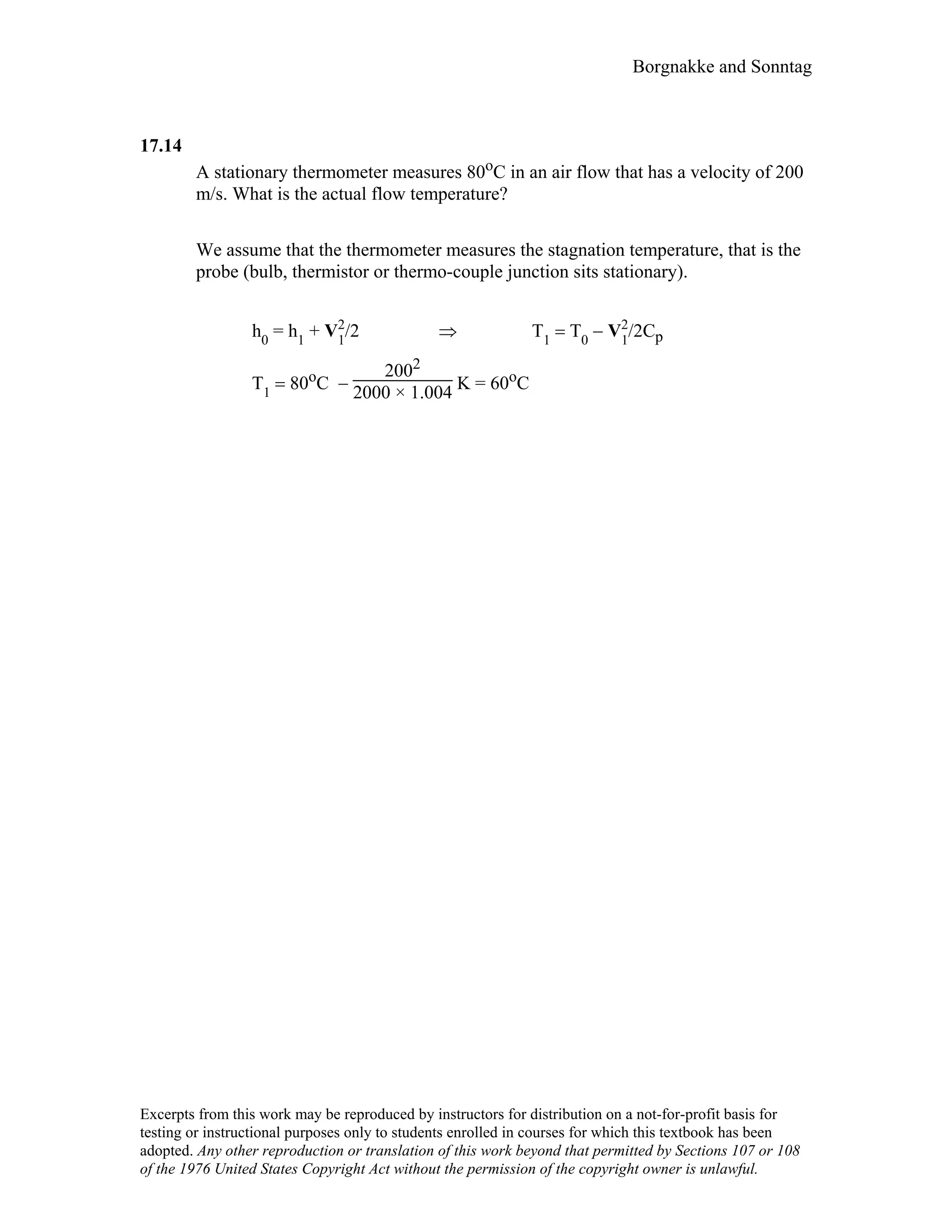 Thermodynamic solutions