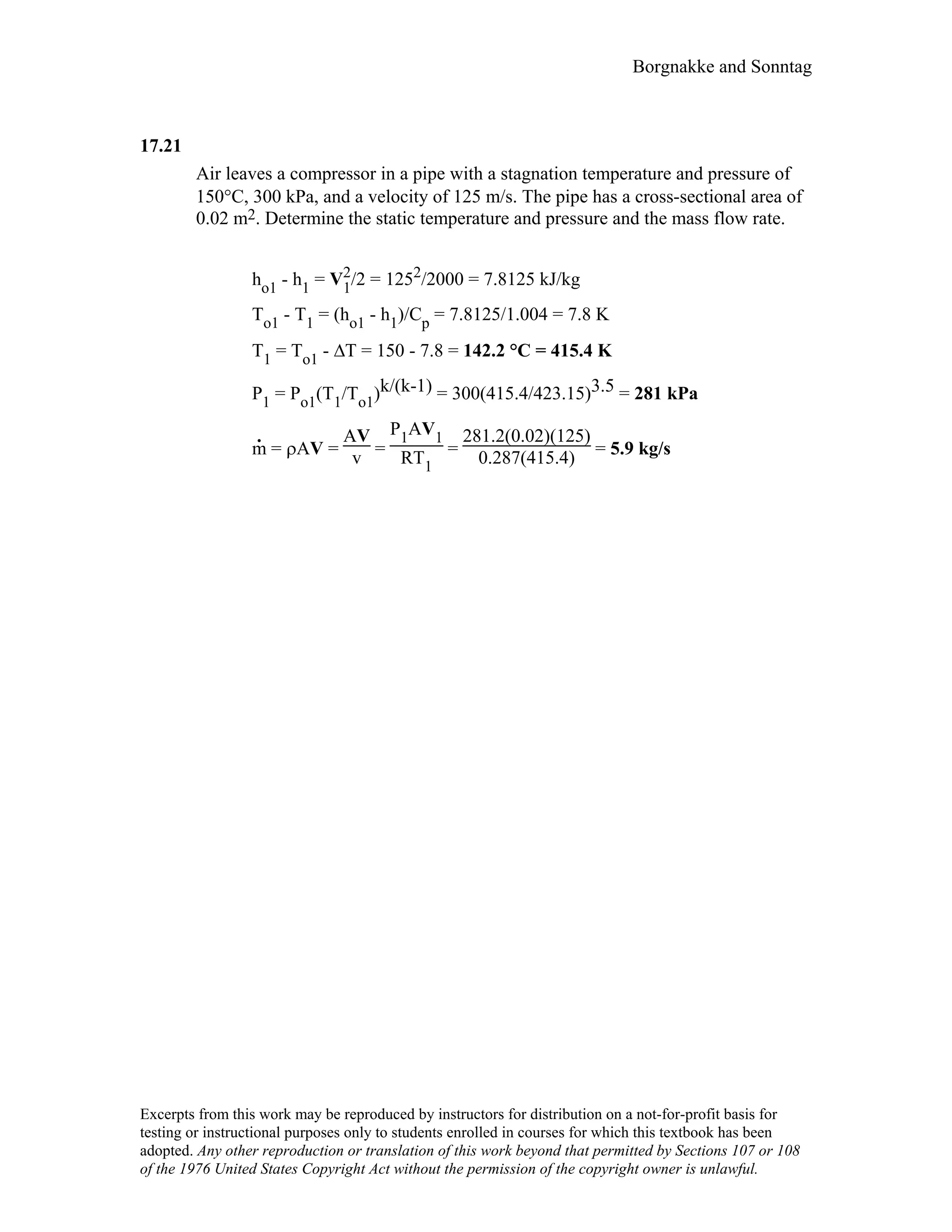 Thermodynamic solutions
