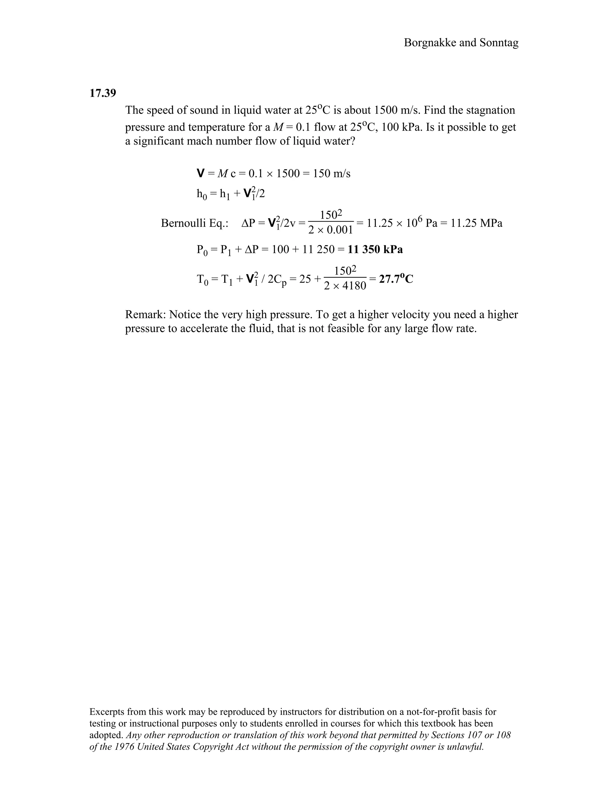 Thermodynamic solutions