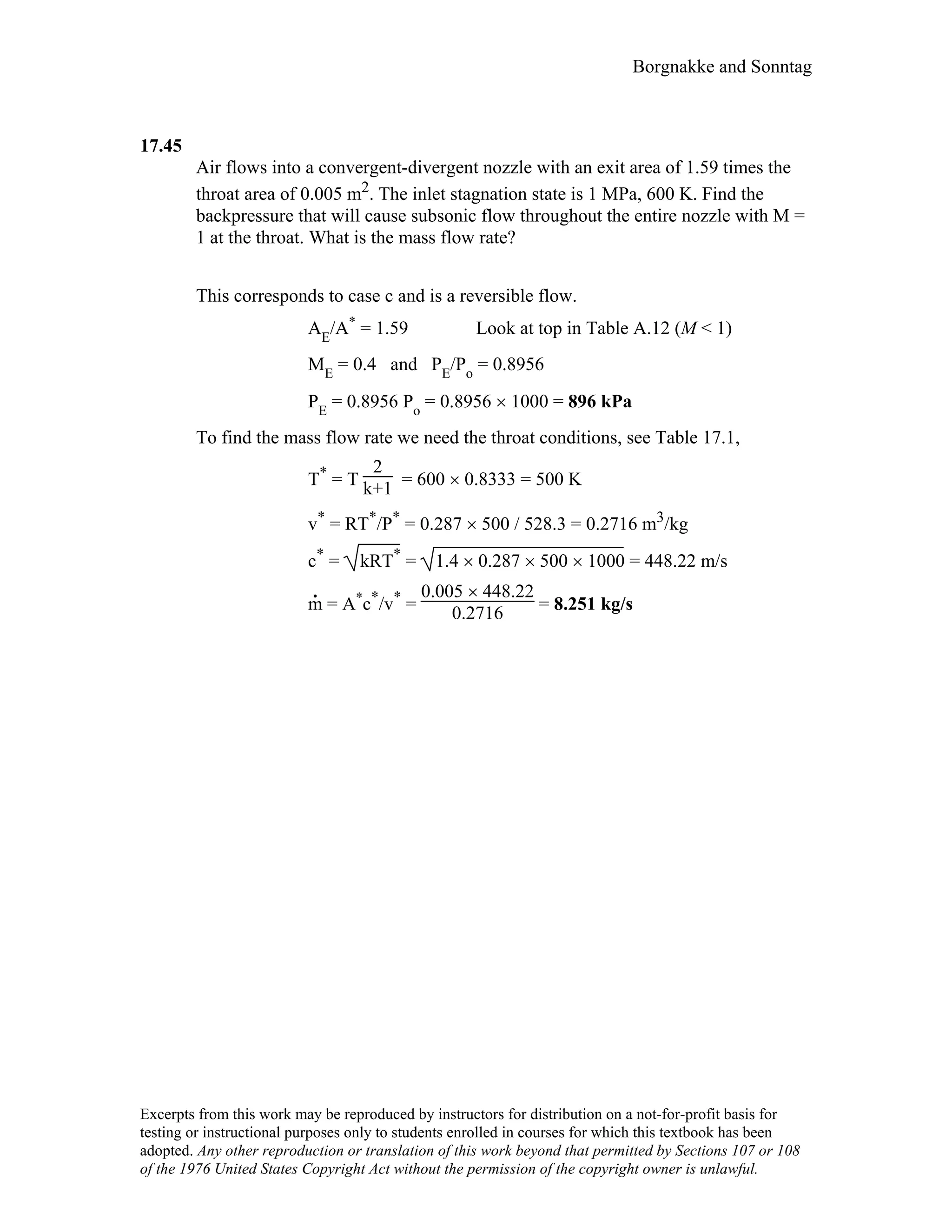 Thermodynamic solutions