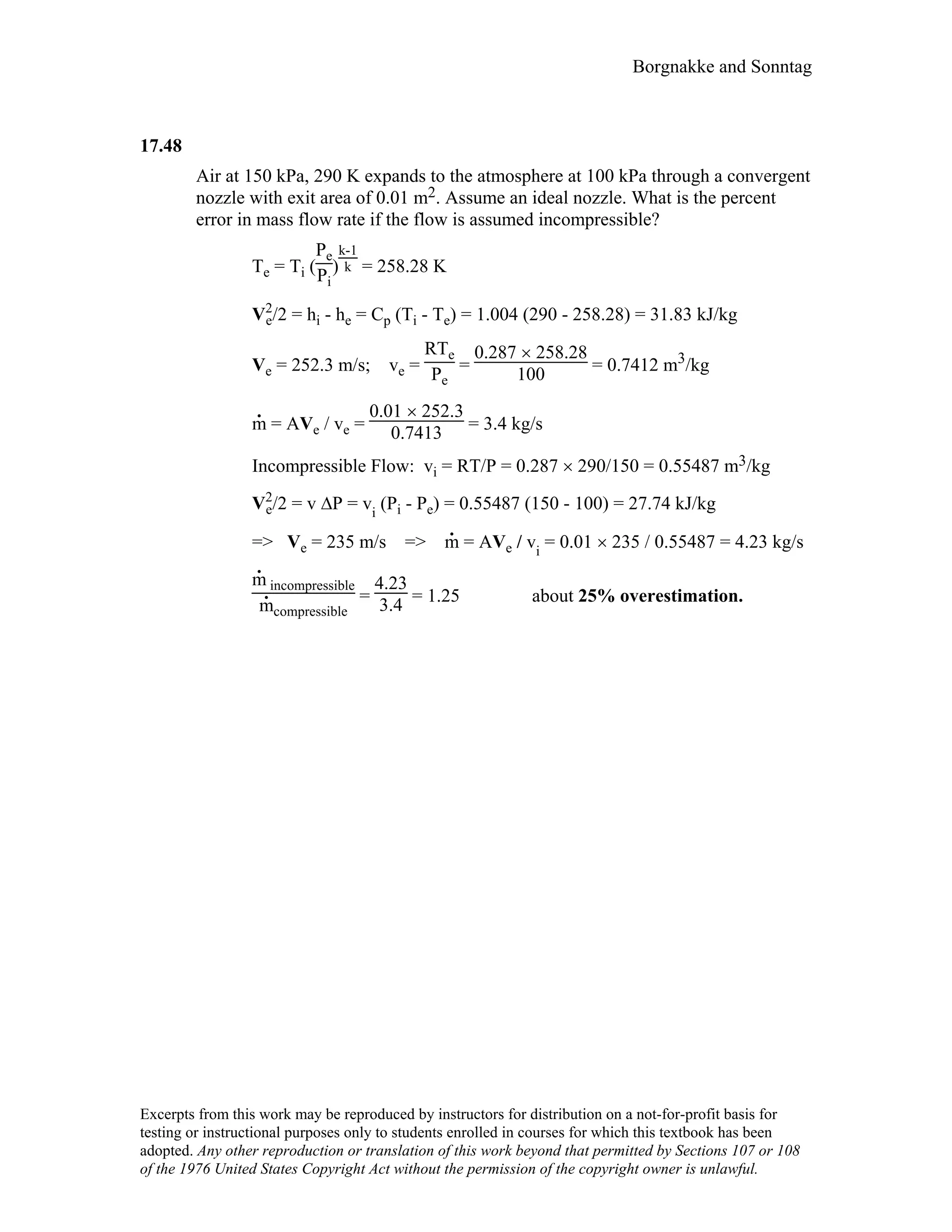 Thermodynamic solutions