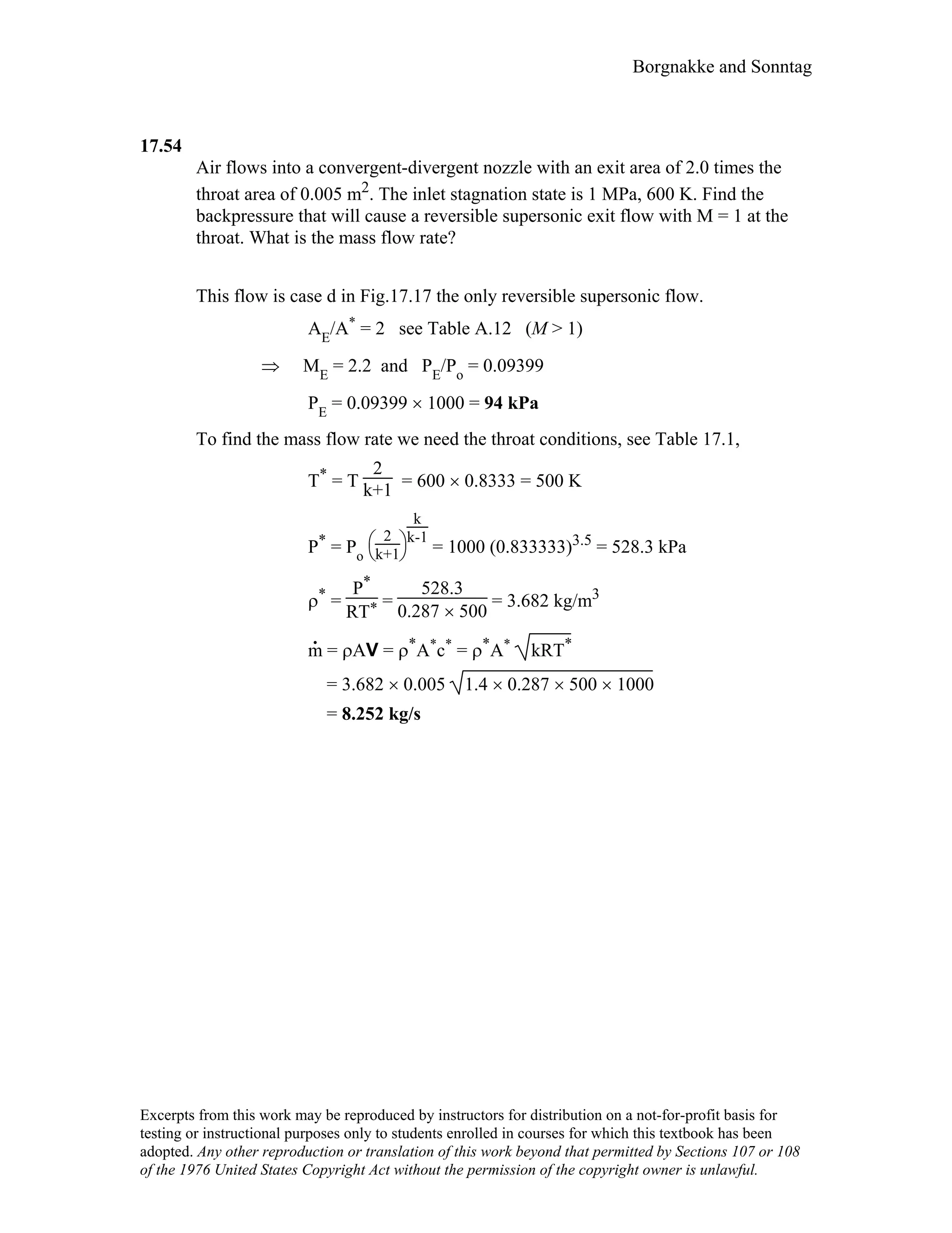 Thermodynamic solutions