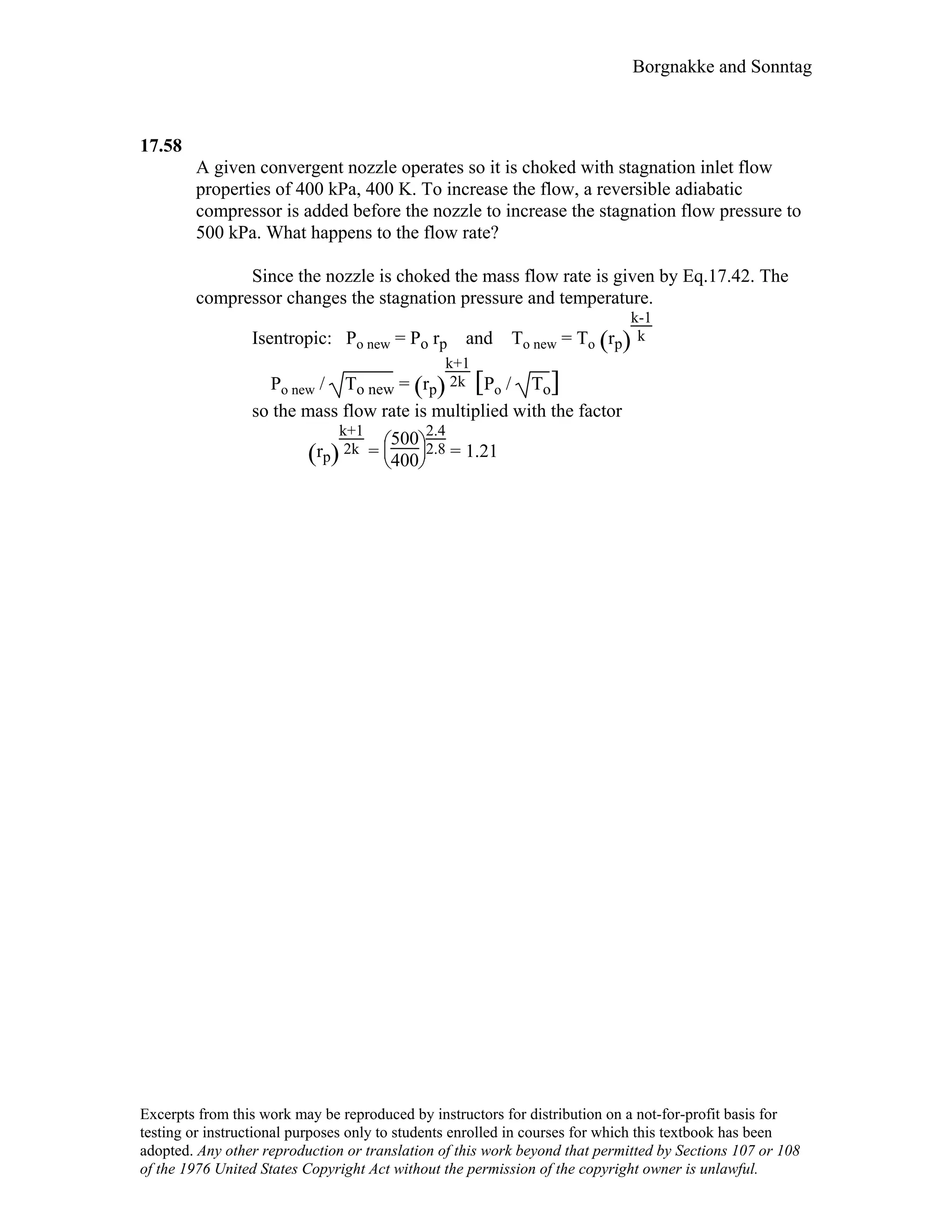 Thermodynamic solutions