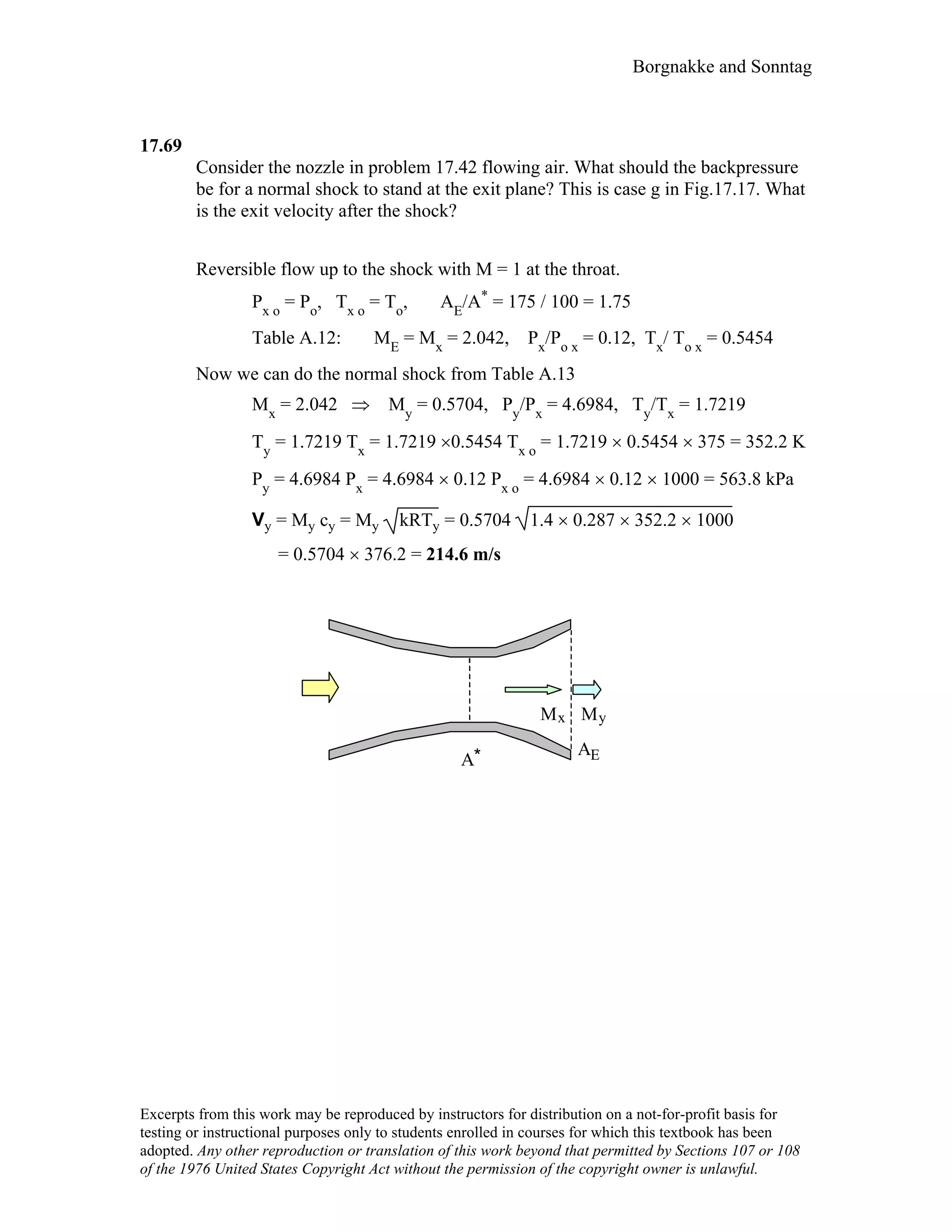 Thermodynamic solutions