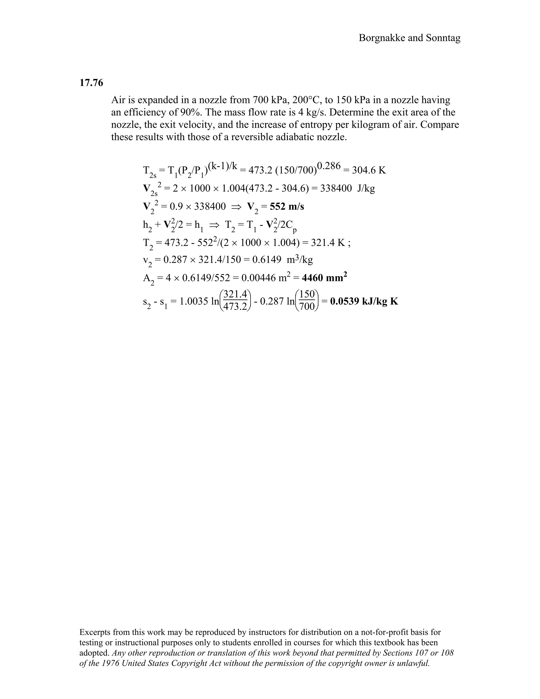 Thermodynamic solutions