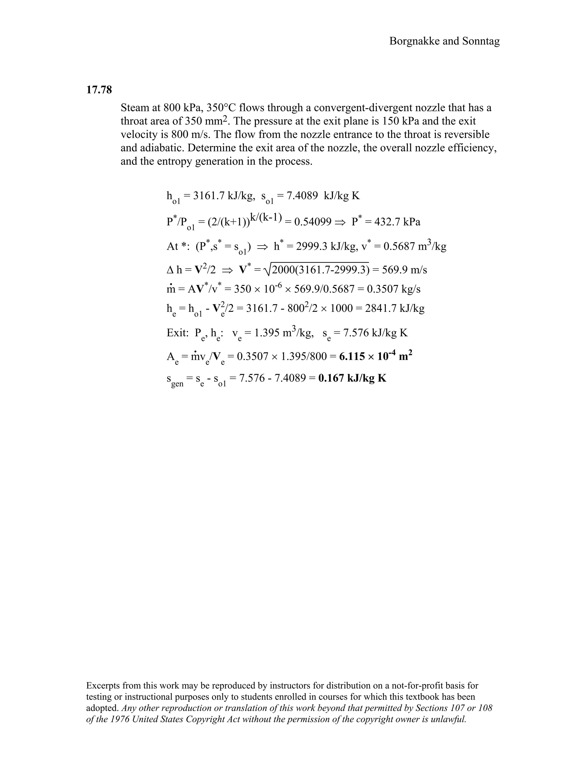 Thermodynamic solutions