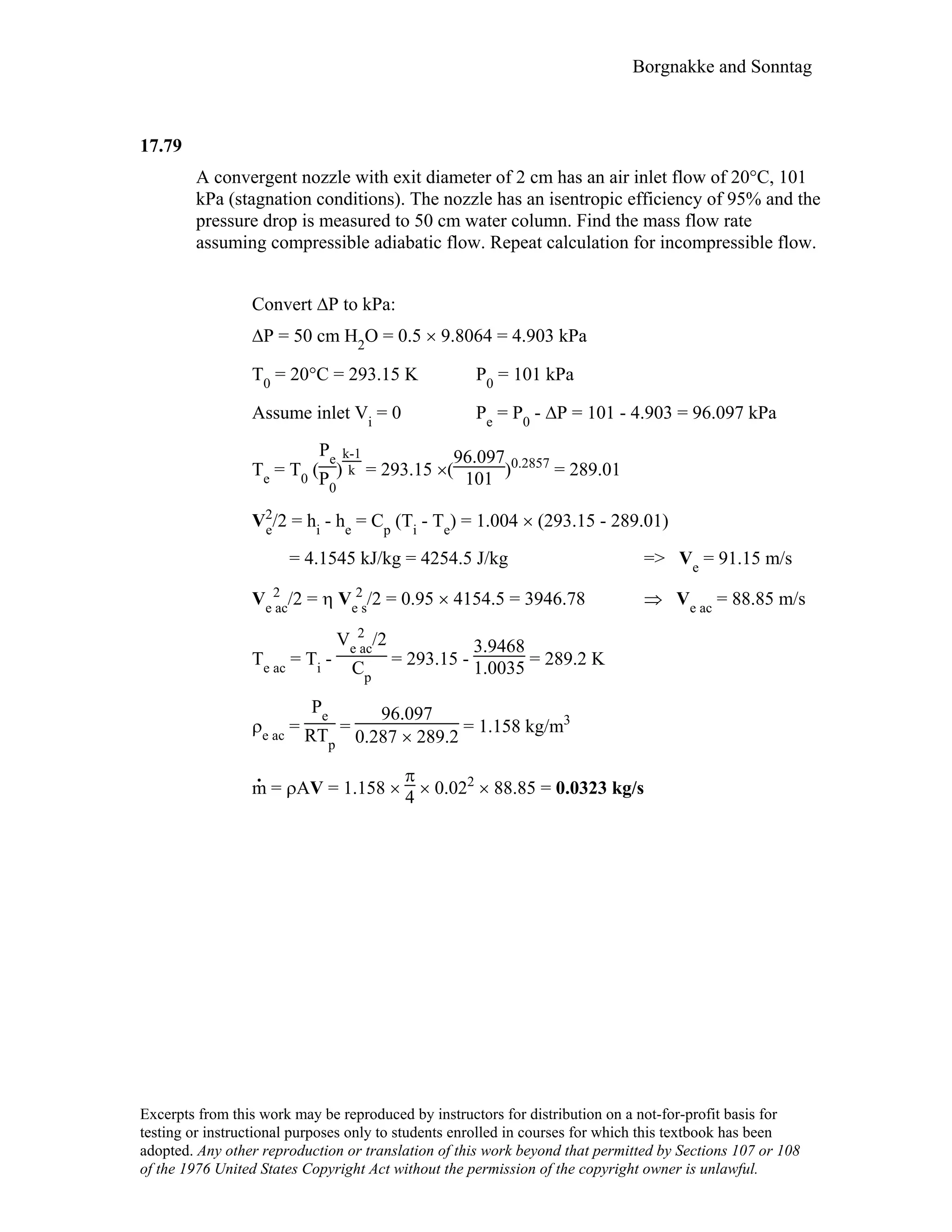 Thermodynamic solutions