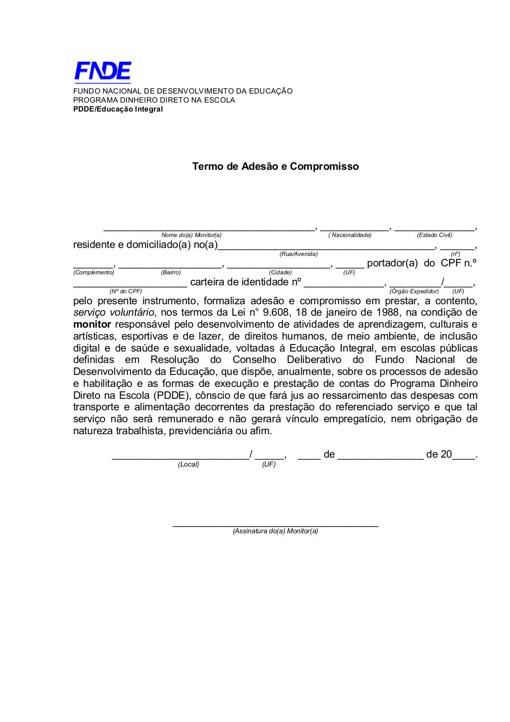 Termo De Adesão Unifesp - NAZAEDU