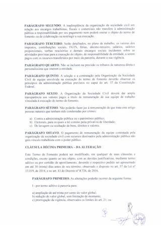 Termo de fomento 01 2016 - 2