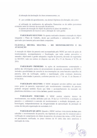 Termo de fomento 01 2016 - 2