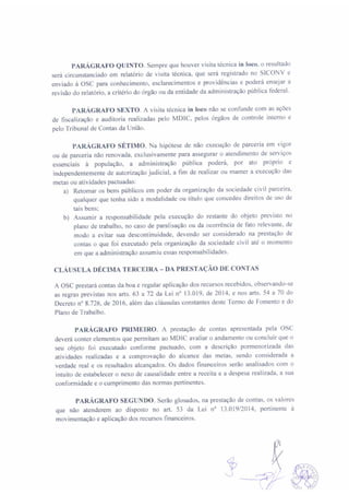 Termo de fomento 01 2016 - 2