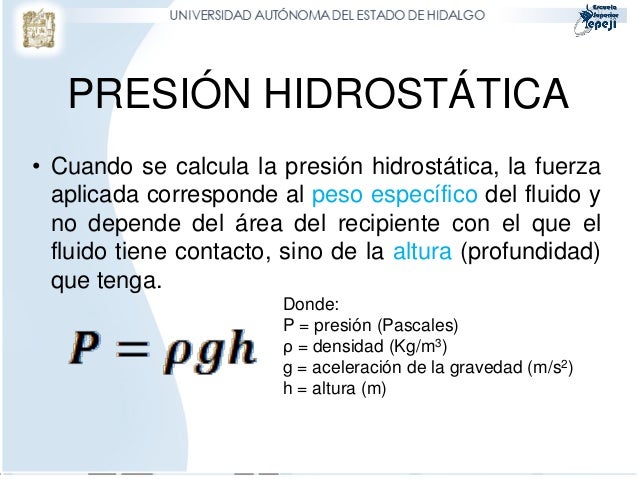 Termodinamica presion