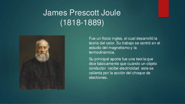 James Joule Aportaciones A La Electricidad - abstractor