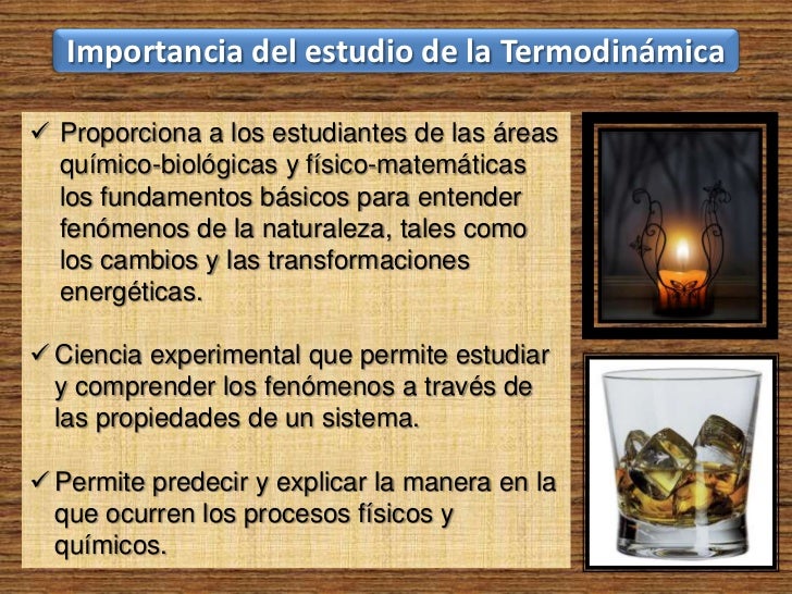 Importancia De La Termodinamica En La Ingenieria www.slideshare.net