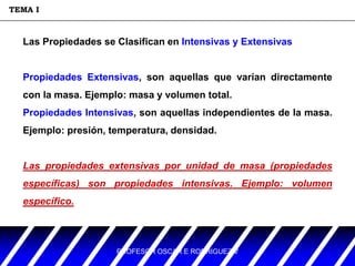 Variables Extensivas presentación Termodinámica Unidad Tematica I.ppt