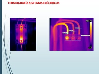 TERMOGRAFÍA SISTEMAS ELÉCTRICOS
 