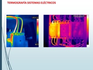 TERMOGRAFÍA SISTEMAS ELÉCTRICOS
 
