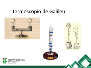 Termoscópio de Galileu
 
