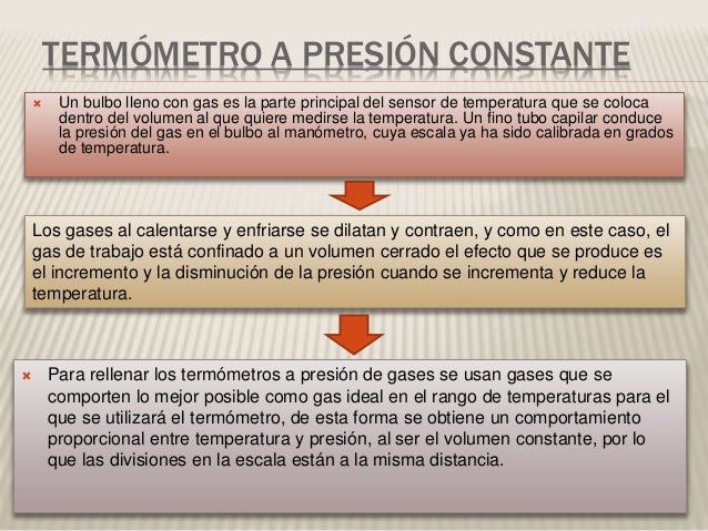 Termometro de gas