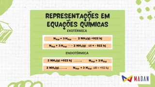 EXOTÉRMICA
ENDOTÉRMICA
 