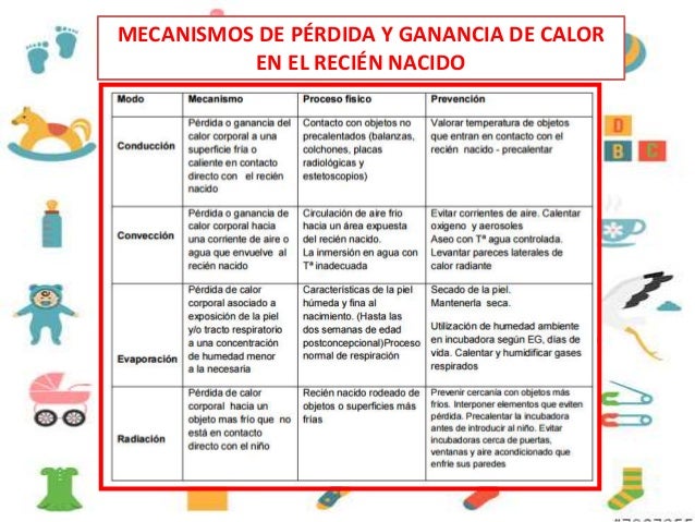 Termoregulacion del recién nacido