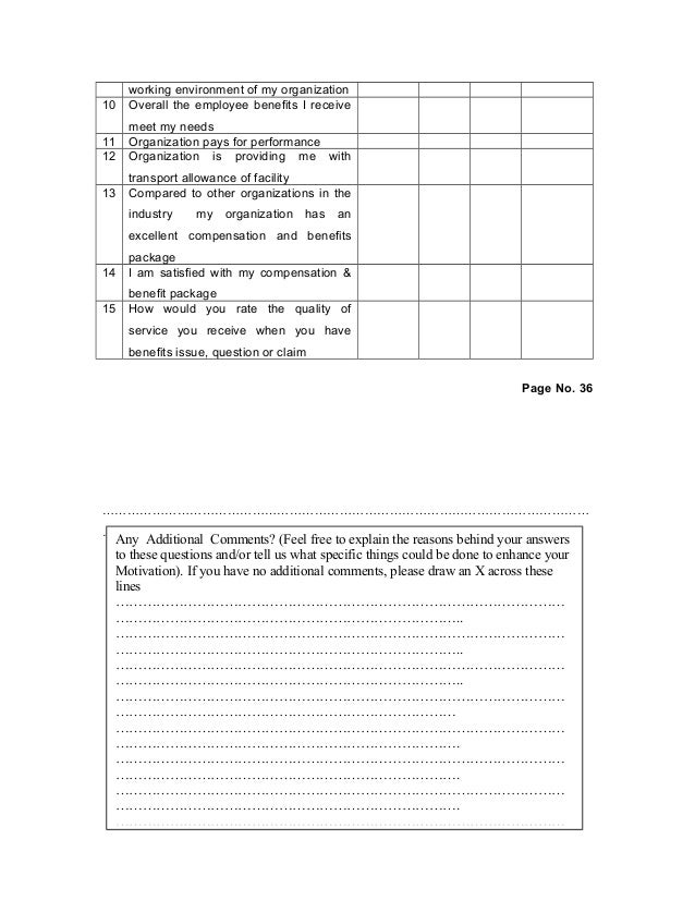 Compensation and benefits research paper