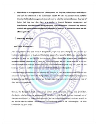 Term paper on pran | DOCX