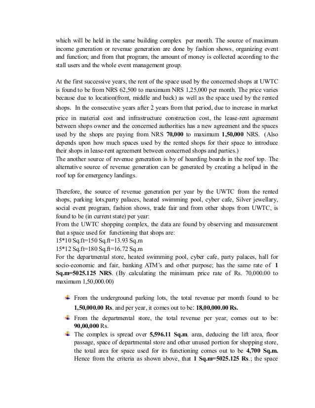 Real Estate Term Paper Topics