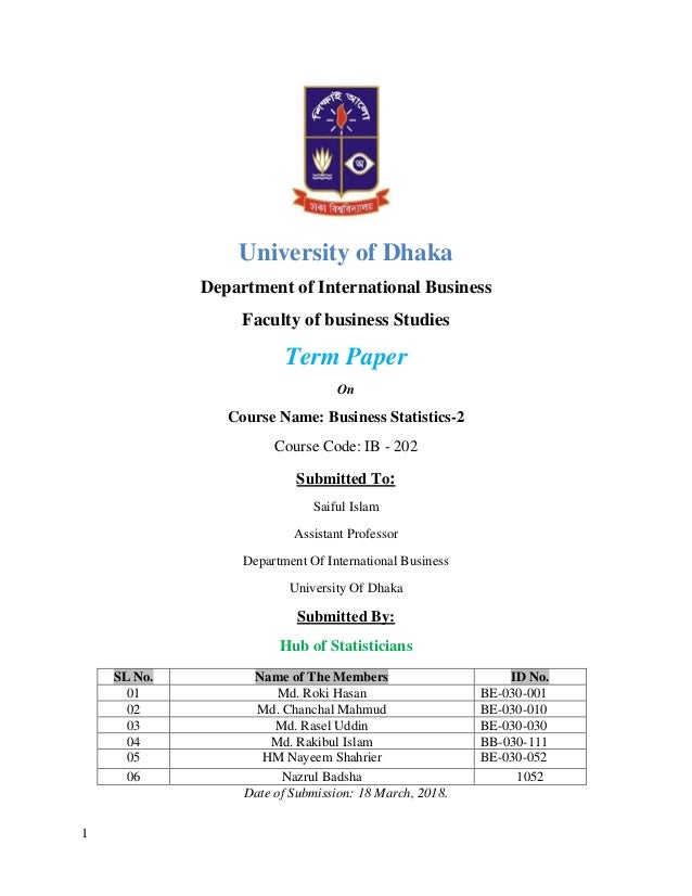 Term Paper on International Business | blogger.com