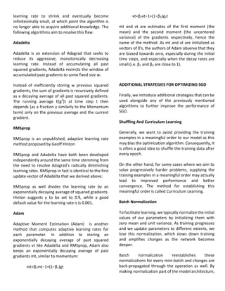 Stochastic gradient descent and its tuning | PDF