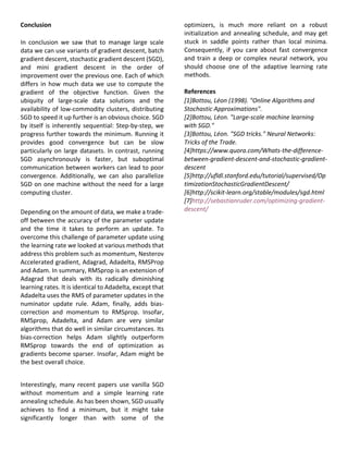 Stochastic gradient descent and its tuning | PDF
