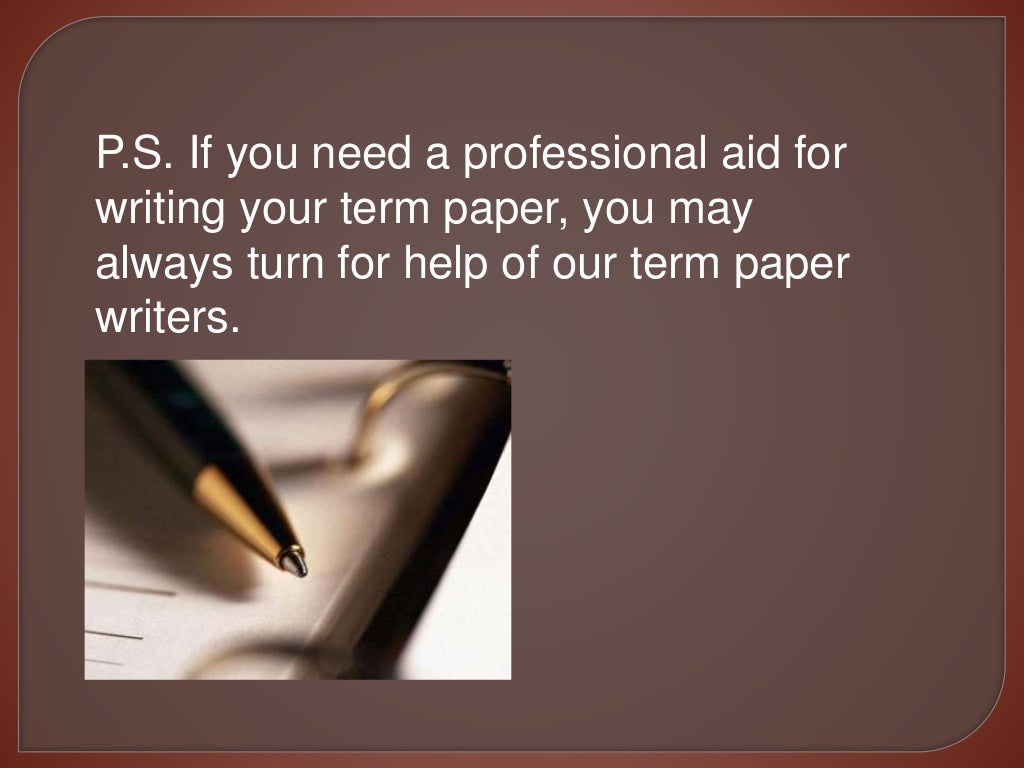 Term Papers for Sale - High Quality & % Original