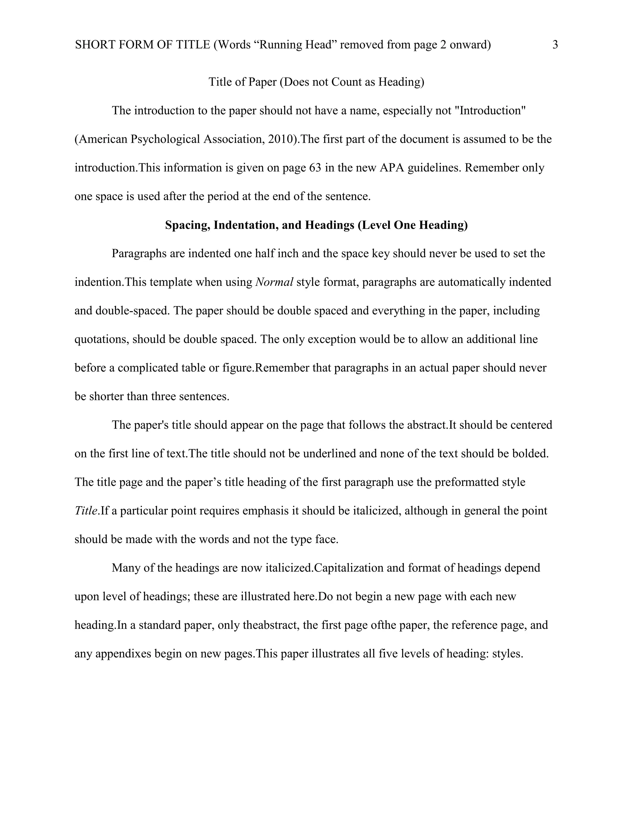 Term Paper Template
