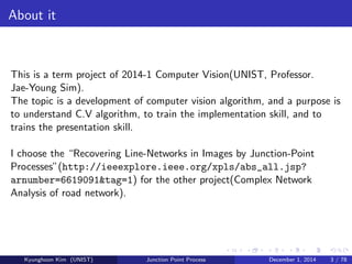 [Term project] Junction-point process | PDF