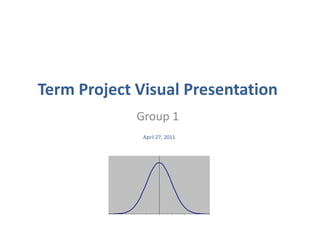 Term Project Visual Presentation
             Group 1
              April 27, 2011
 