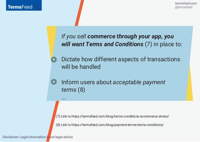 terms conditions for mobile apps ios android windows