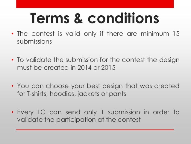 Design Contest Terms And Conditions | terms and conditions brandshout design challenge Design Contest Terms And Conditions | terms and conditions brandshout design challenge