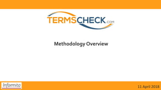 Methodology Overview
11 April 2018
 