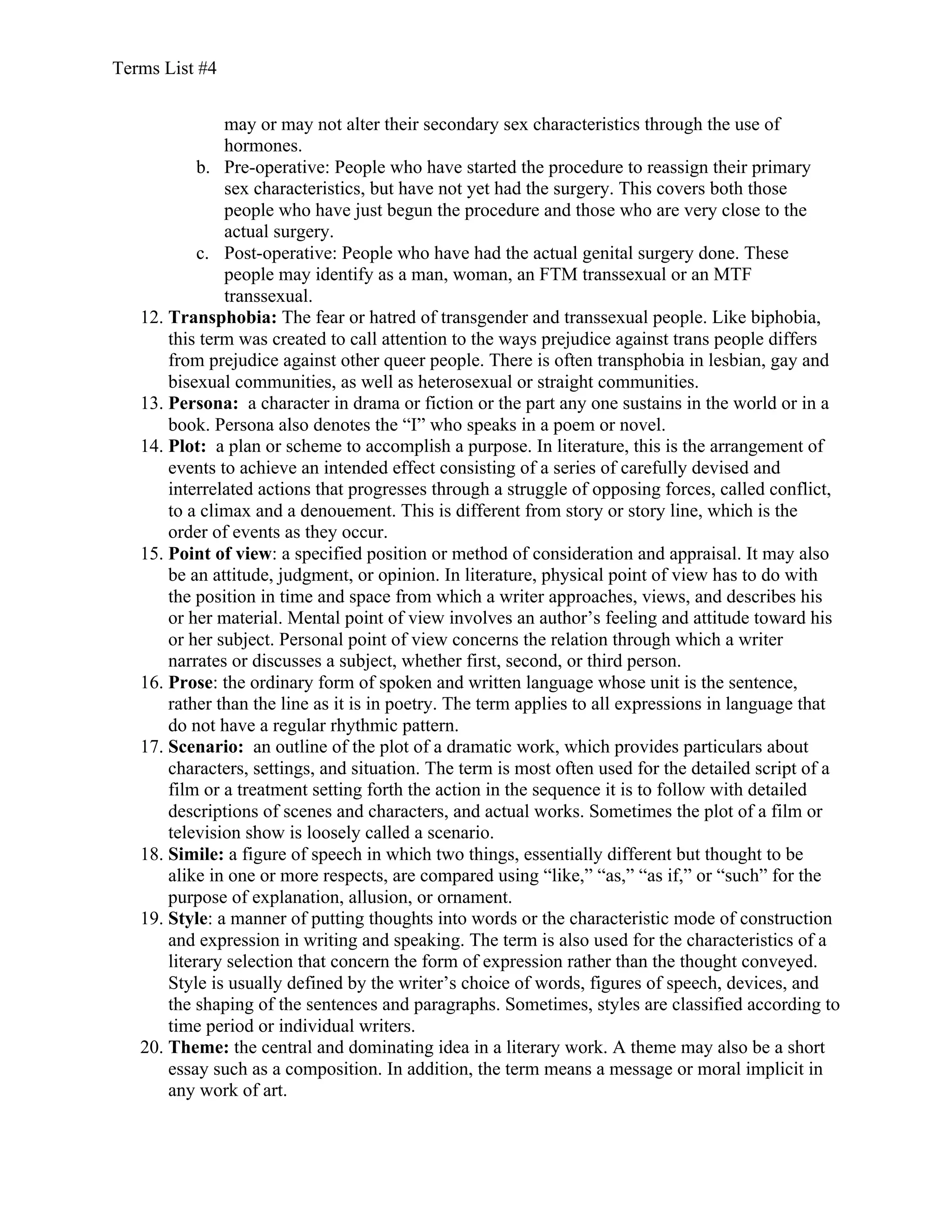 Terms list 4 PDF