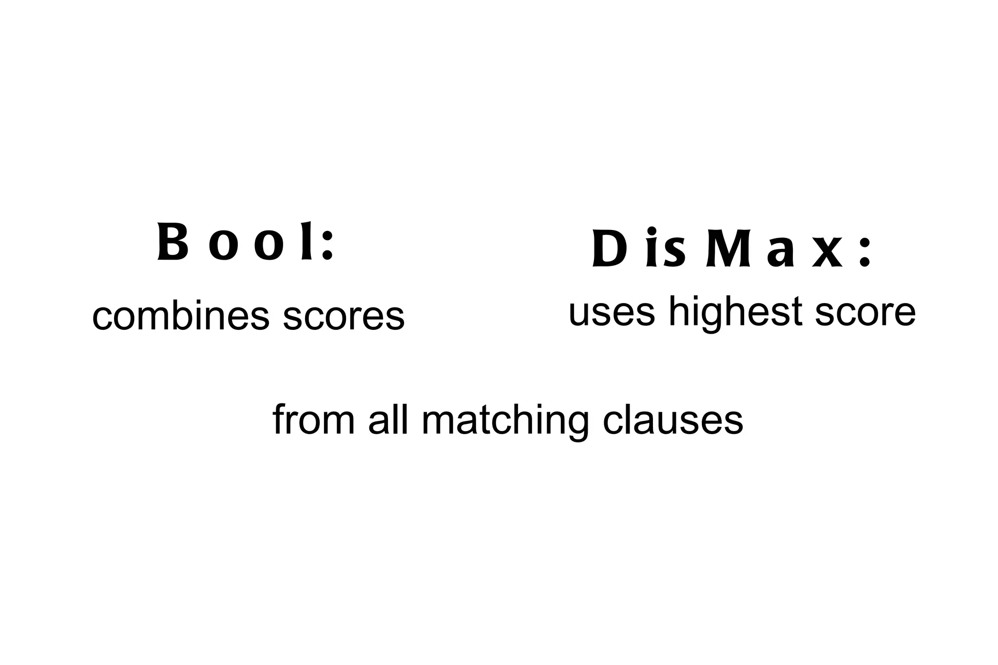 no caching terms only 