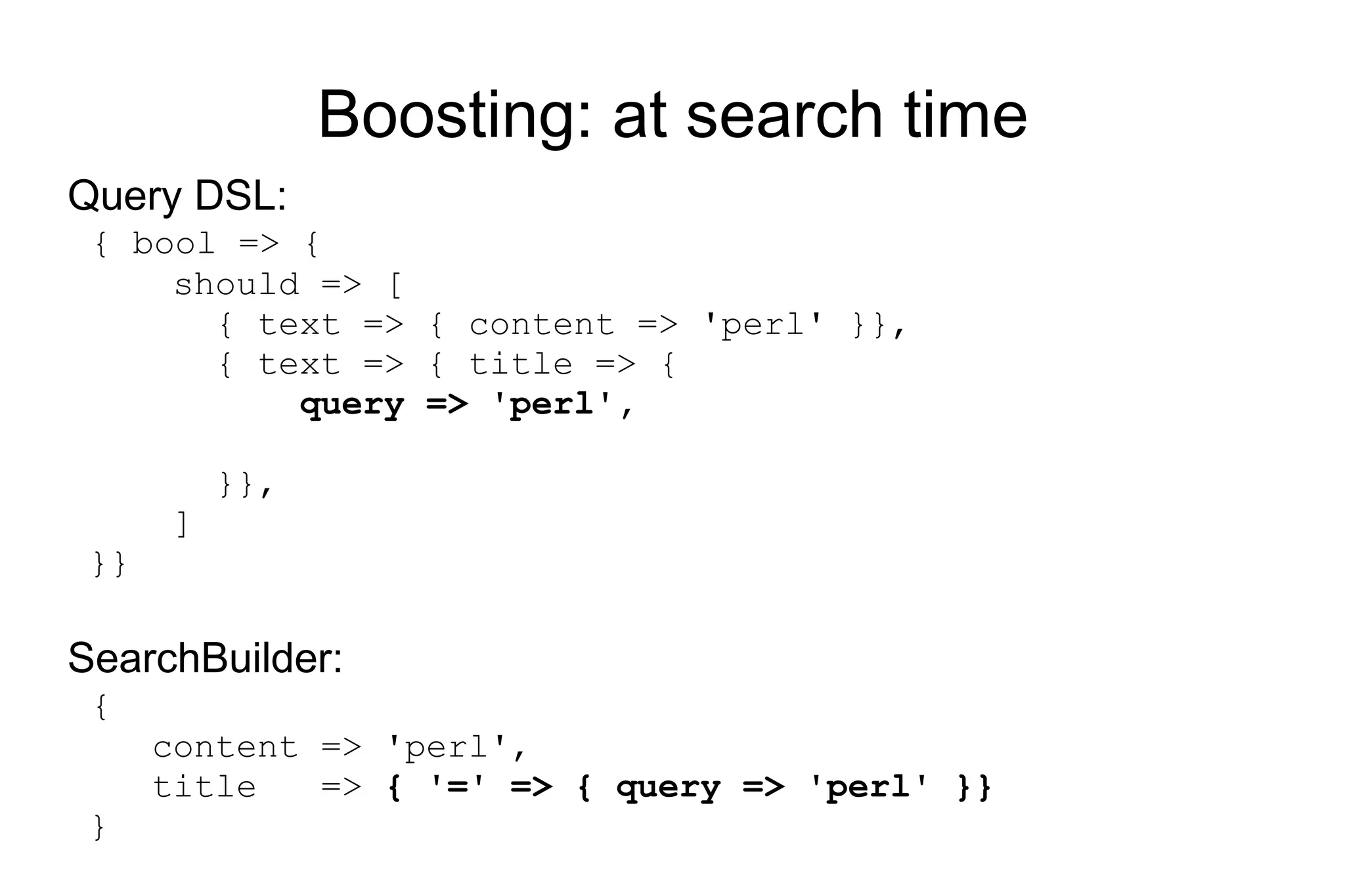 no caching terms only 