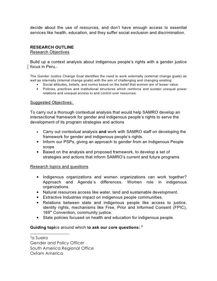 Terms Of Reference Context Analysis