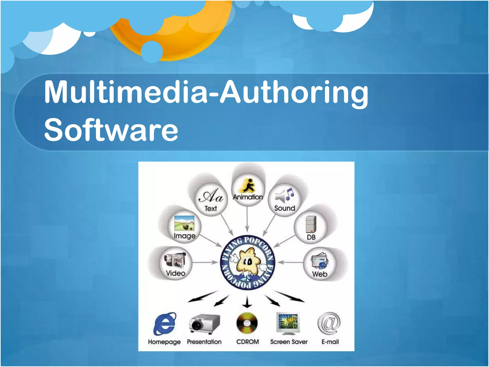 Multimedia-Authoring Software